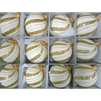 Vánoce Vánoční koule sada 6cm 12ks/1620