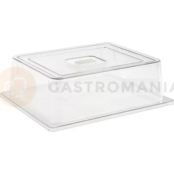 Brzdový buben Obdelníkový poklop plastový GN 1/3 32,5 x 17,6 x 10, 5 cm | APS, 11043