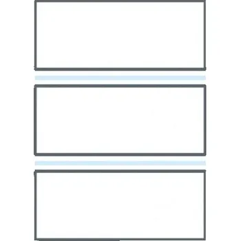 Set školních potřeb Naklejki szkolne białe 18szt