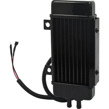 Chladič motoru Chladič oleje Jagg s ventilátorem pro Harley Davidson Big Twin 99-