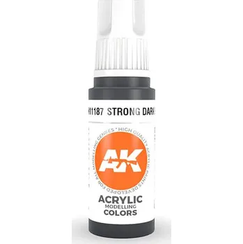 Modelářská barva AK Interactive: General Series - Strong Dark Blue 17ml