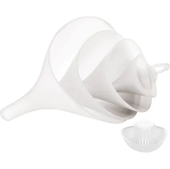 TESCOMA Nálevky se sítkem PRESTO, 4 ks