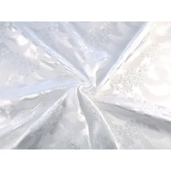 HEDVA ČESKÝ BROKÁT Ondrisa 160 krojový brokát LUČINA bílá | 93010