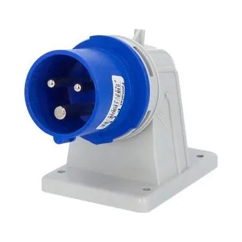 Elektrická zásuvka Famatel Přívodka vestavná 13250 IP54/230V/16A/3P 6h, úhel 90° - SpeedPRO