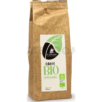 Farmaceutická surovina Zrnková káva 85% Arabika, 15% Robusta, 500 g | SAN SALVADOR, Bio