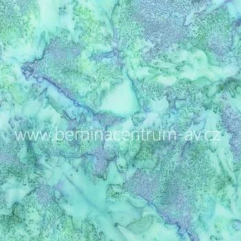 Hoffman 3018-271 bali batika modrá bavlněná látka patchwork