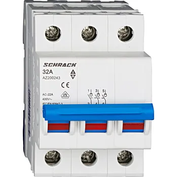 vypínač Schrack Technik spol. s r.o. AZ200243 - Vypínač AMPARO 32A, 3-polový