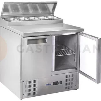 Chladicí stůl, dvoudvéřový s nástavbou | ARKTIC, 236222