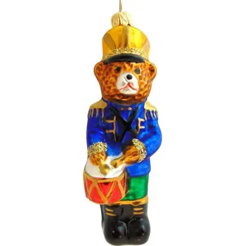 Vánoční ozdoba Vánoční ozdoba medvěd s bubínkem F148