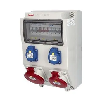modulární přístroj a rozvaděč Famatel v385 - ZSF20101000.0 /3958 Zás.skříň IP54 jištěná bez chrániče