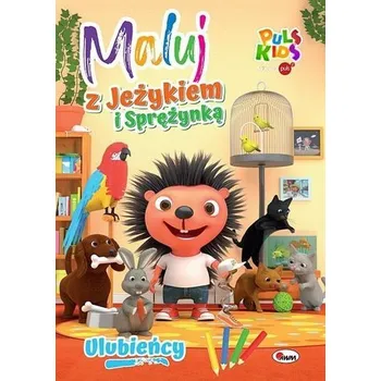 První čtění Ulubieńcy. Maluj z Jeżykiem i Sprężynką - opracowanie zbiorowe