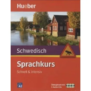 Německý jazyk Sprachkurs Schwedisch - Schnell & intensiv, Übungsbuch mit 3 Audio-CDs - Bernhardt, Therese