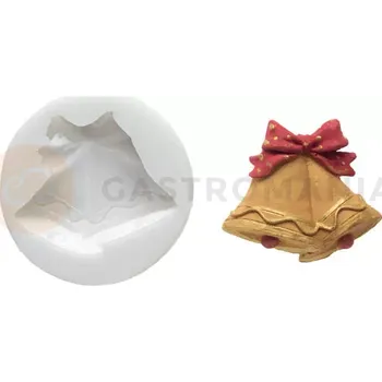 Kuchyňská sůl Forma na cukrovou hmotu SLK 045 - zvonečky, 55x63 mm | SILIKOMART, Sugarflex Bell