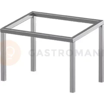 Nástavec na skříň Nádstavec na nerezový stůl na nádoby GN 1/3 1255x335x400 mm | ASBER, TS3-123