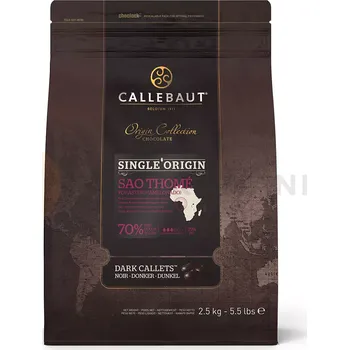 Potravina CALLEBAUT Sao Thomé 70% Callets 2.5 kg
