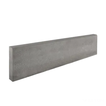 Venkovní dlažba DITON Záhonový obrubník s rovnou hranou 100 × 5 × 25 cm Přírodní