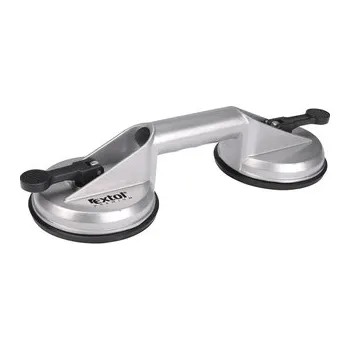 přísavka na sklo přísavka dvoudílná kovová, O 118mm, nosnost max. 100kg