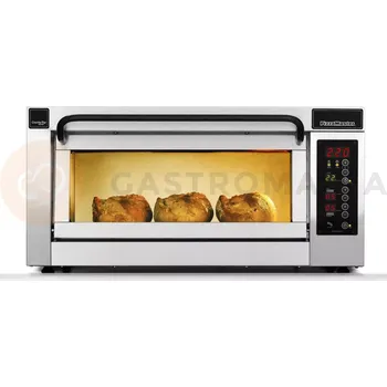 Pec na pizzu Jednokomorová pec na pizzu , 1x pizza 50 cm, komora o rozměrech 535x535x195 mm | PIZZA MASTER, CounterTop 551ED