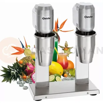 Barová židle Drink Mixer dvojitý 2x700 ml, 330x195x480 mm | BARTSCHER, 135102