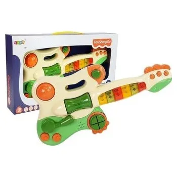 Hudební nástroj pro děti Gitara interaktywna zielona