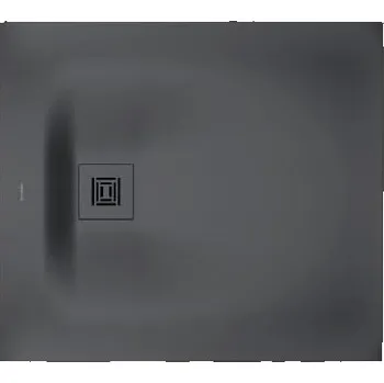 Sprchová vanička Duravit Sustano - Sprchová vanička, 90x80 cm, DuraSolid, matná tmavě šedá 720270650000000