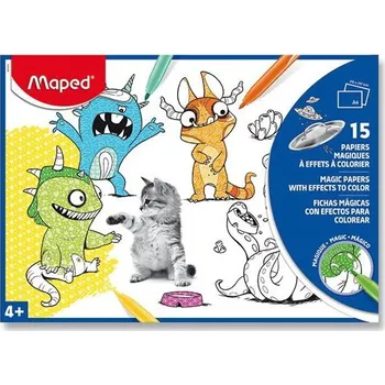 omalovánky MAPED Magické omalovánky modré