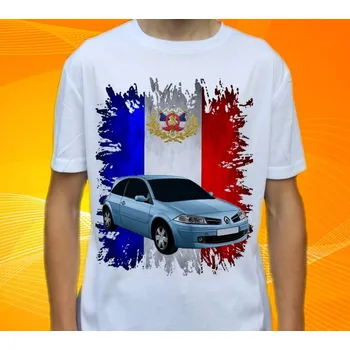 Pánské tričko tričko Renault Megane II Hatchback 3XL (Trička s motivy aut)