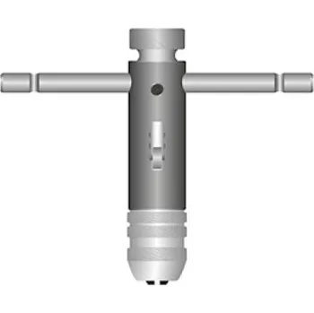 Závitořezný nástroj Bučovice Tools B404102 | Vratidlo ručné, nastaviteľné na závitníky s račňou R2, M5-M12