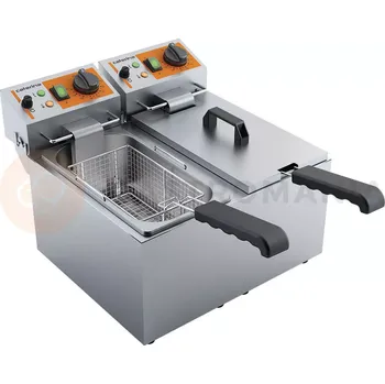 Stolní pila Elektrická fritéza, 2-komorová, 2x5 l | CATERINA, 746068