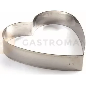 Výroba svíčky Cukrářský ráfek - srdce 220 mm, 40 mm | PAVONI, X7722