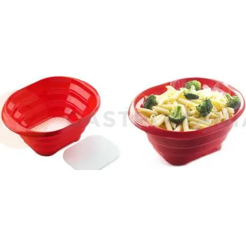 Kuchyňská sůl Silikonový cedník 2,5 l, 290x210x125 mm | SILIKOMART, COL 01 Scolapasta