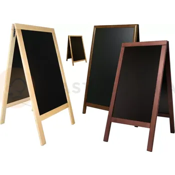 Dekorace do dětského pokoje Dřevěná tabule na menu, tmavě-hnědá 710x1250 mm | CONTACTO, 7695/124