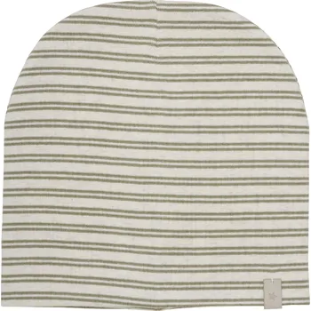 Čepice HUTTEliHUT Lehká pruhovaná čepice "Silver Sage" VELIKOST: 4-6 let