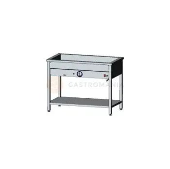 Výdejník vody Vodní lázeň elektrická, 1 komorová, 1100x600x850 mm s policí, 2,4 kW | EGAZ, BE-3W