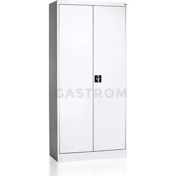 Zahradní skříň Plechová skříň do kanceláře, 3 police | KART-MAP, BUS/3