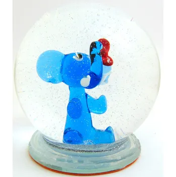 Sněžící koule Slůně s mašlí