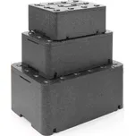 Termoizolační box, Piocelan, rozměry 600x400x296 mm, 47,67 l | HENDI, 707593