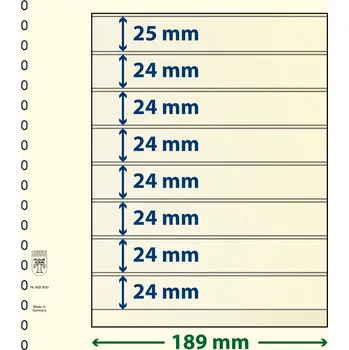 Obal pro sběratelský předmět Lindner 802800 - 8 kapes (24 mm) Velikost balení: 1 ks