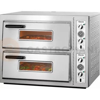 Pec na pizzu Dvoukomorová pec na pizzu NT 622VS, 930x835x730 mm | BARTSCHER, 2002094