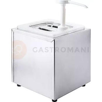 Dávkovač nápoje Nerezový dávkovač omáček, singl, 200x185x215 mm | CONTACTO, 1325/001