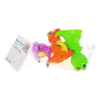 plyšák Gumowy dinozaur 9,5cm 3szt