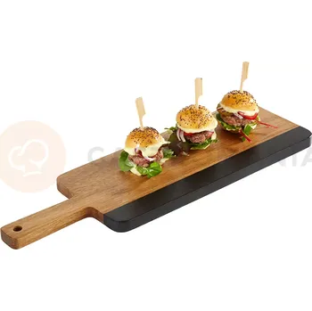 Servírovací dřevěná deska, 365x150x15 mm | APS, 00868