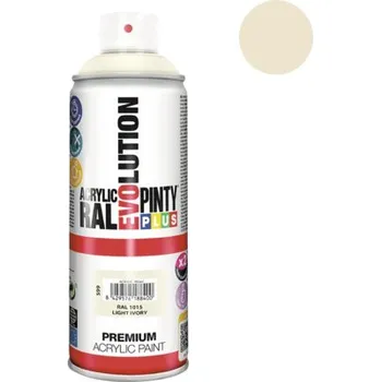 Barva ve spreji Barva ve spreji PINTYPLUS EVO 400ml RAL1015 světle slonová kost