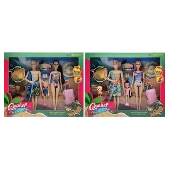 Panenka Lalki Rodzina na plaży MIX