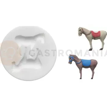 Výroba svíčky Forma na cukrovou hmotu SLK 316 - koně, 37x45 mm | SILIKOMART, Sugarflex Horses