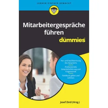 Mitarbeitergespräche führen für Dummies - Zintl, Josef