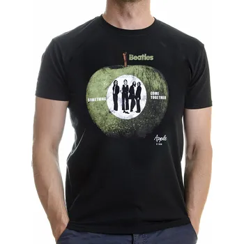 Pánské tričko The Beatles tričko, Something Come Together Black, pánské XXL