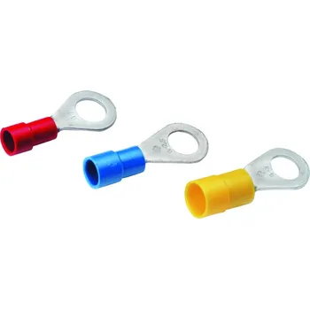 Kabelové oko CIMCO Izolované oko Cu 10/10 mm, červené (50 ks) 180076