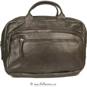 Velká pánská taška Aunts and Uncles s úchytem na rukojeť kufru Amplifier olivová