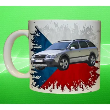 hrnek s autem České auta 33